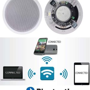 Wireless Active Ceiling Speakeerr with Bluetooth (Active+3 Passive) BT-510A