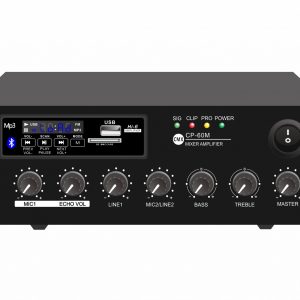 Mini Mixer Amplifier with USB/SD/FM/Bluetooth/Echo CP-30M CP-60M