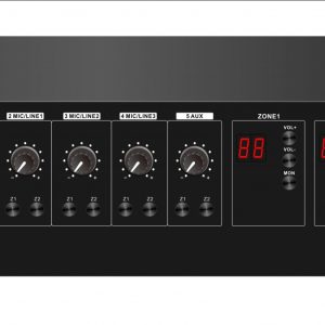 Wi-Fi Internet Streaming 2 Zone Matrix Mixer Amplifier with USB/SD/FM/Bluetooth PA-2120MW/PA-2240MW/PA-2350MW/PA-2500MW